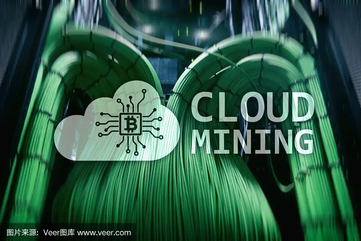 Close-up view of a Cryptocurrency Mining Rig